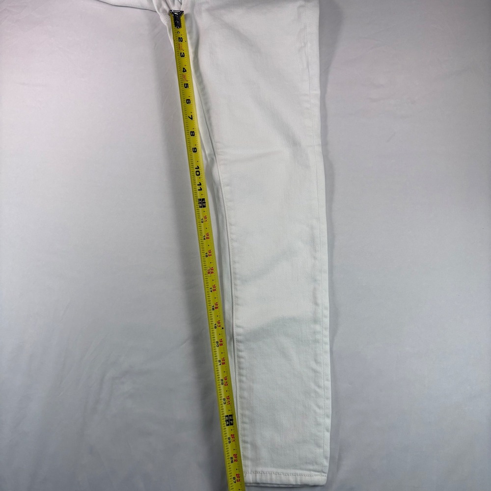 BKE Billie Skinny Jeans Womens 26 White High Rise‎ Slim Fit Denim Pants - Picture 8 of 9